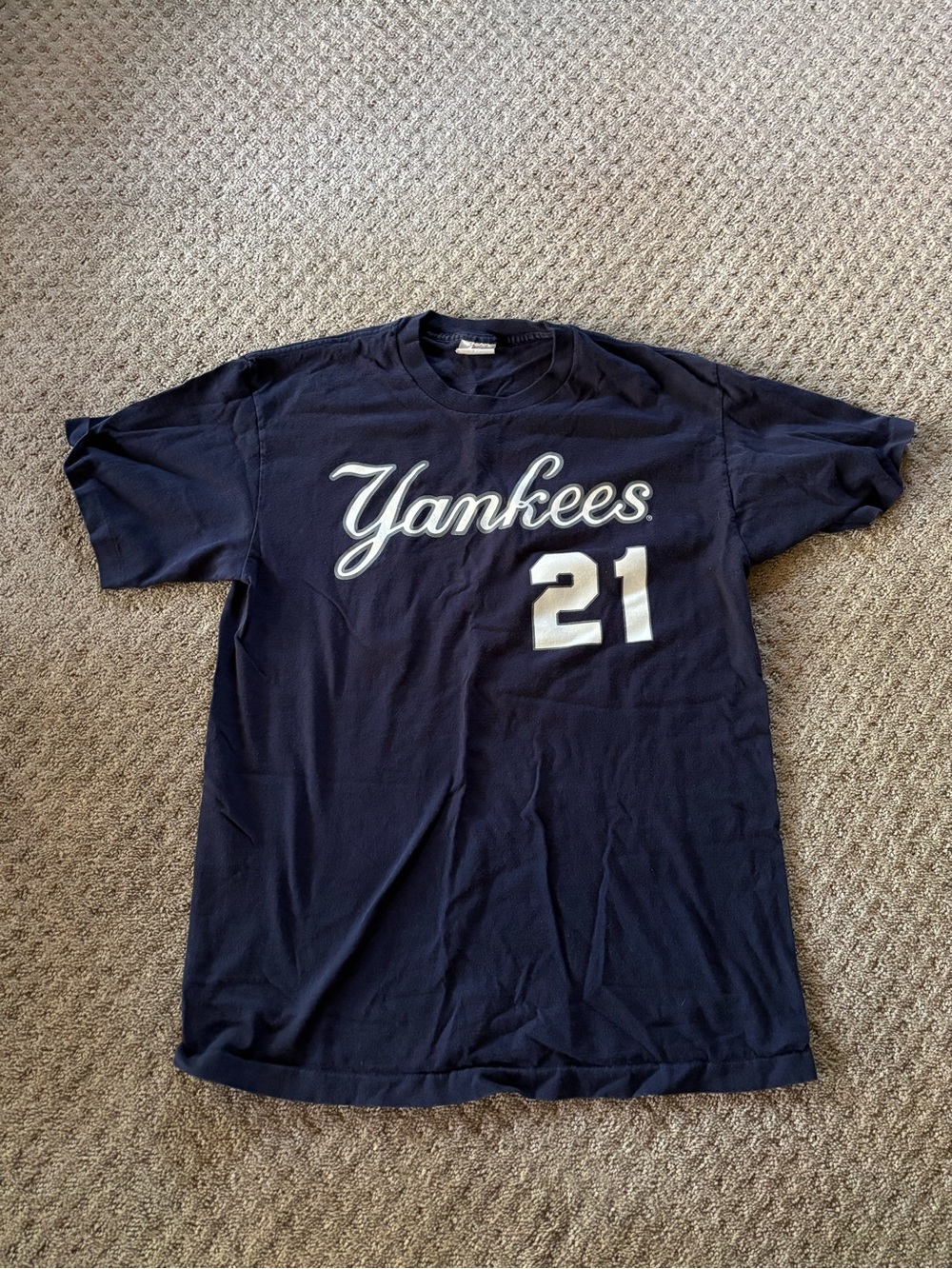 Majestic Yankees O'Neill 21 T-Shirt